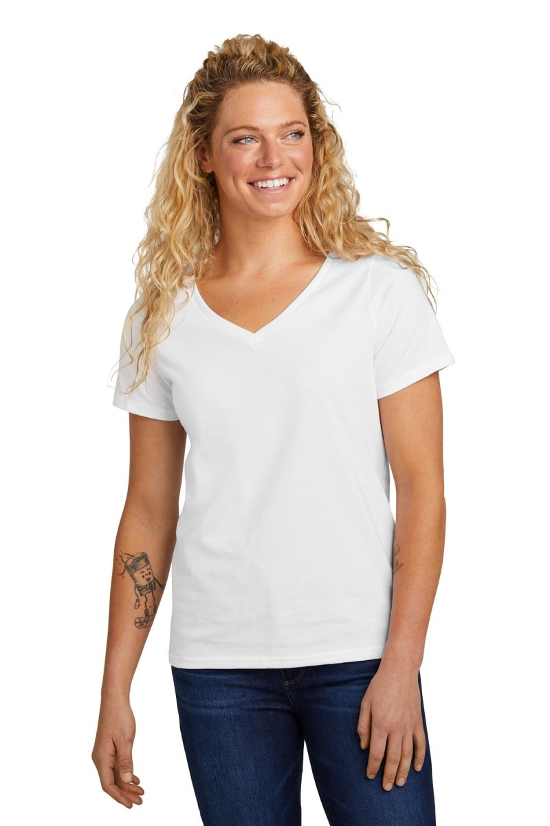 Volunteer Knitwearâ„¢ Women's Daily V-Neck Tee LVL45V - uslegacypromotions