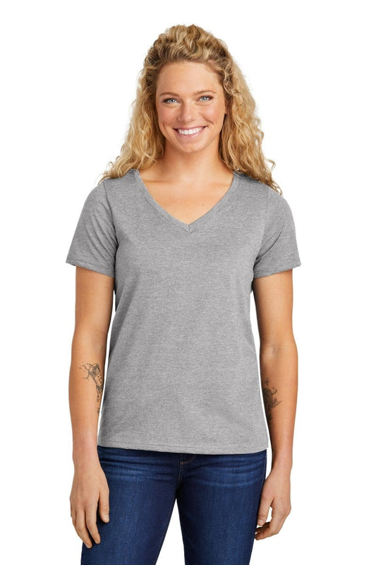 Volunteer Knitwearâ„¢ Women's Daily V-Neck Tee LVL45V - uslegacypromotions